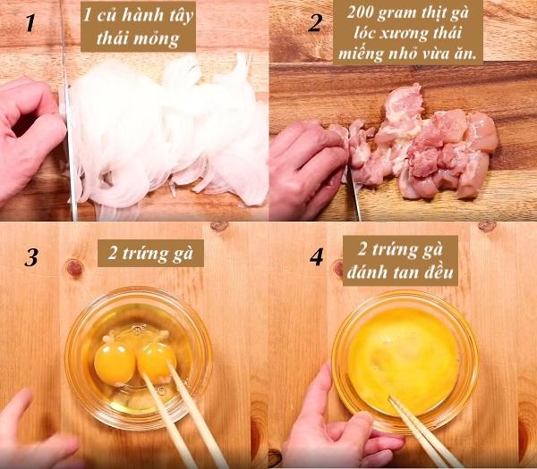 Cách làm Cơm gà trứng Nhật Bản – Oyakodon !