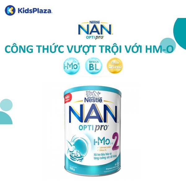Sữa Nan Optipro HMO số 2 900g