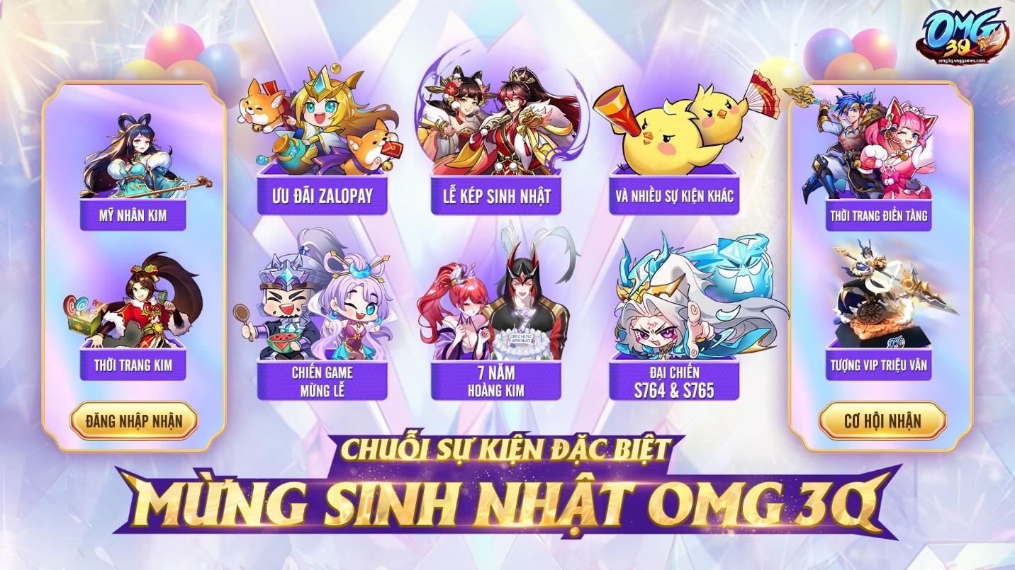 Chi tiết tin tức | OMG 3Q - Game thẻ bài đấu tướng chiến thuật trên mobile do VNG phát hành | Sự Kiện Game