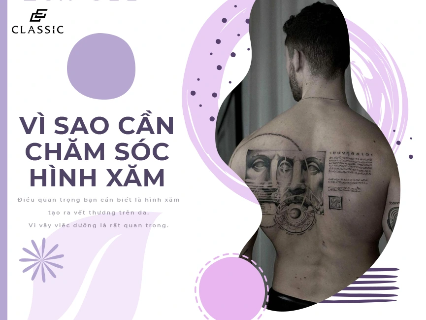 cách dưỡng hình xăm bền màu sắc nét