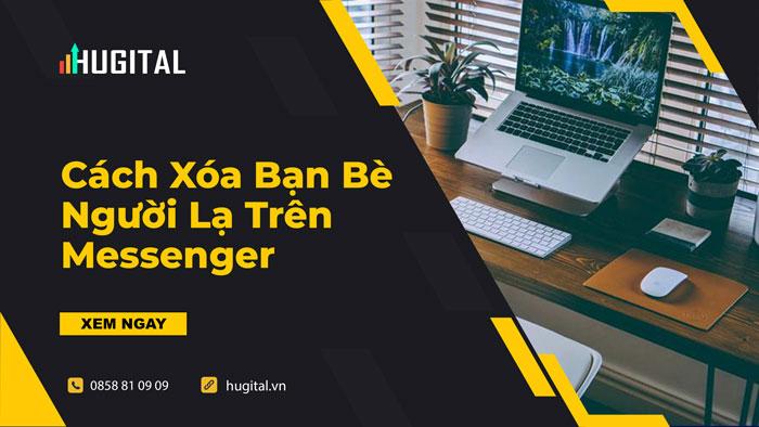 cách xoá bạn bè messenger facebook