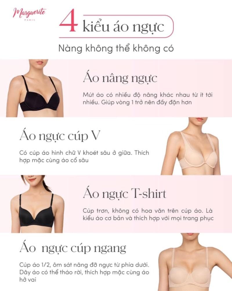 các loại áo nâng ngực