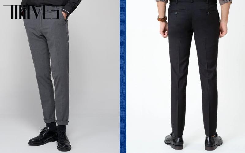 Quần tây nam trẻ trung kiểu dáng slim fit 