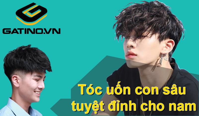 Các kiểu tóc uốn con sâu