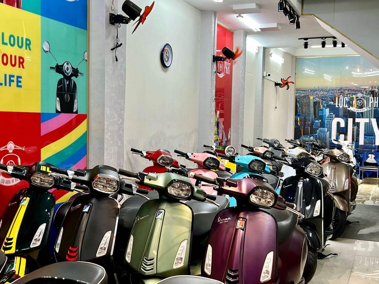 Các dòng xe Vespa tại Việt Nam đáng mua nhất 2024