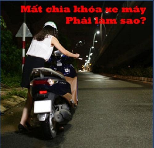 mất chìa khóa xe máy