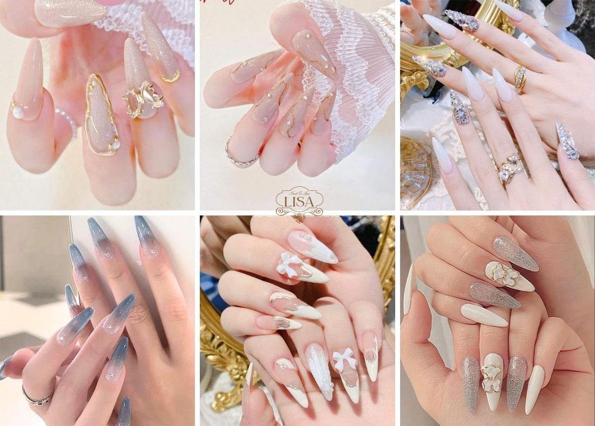 Mẫu nail đẹp chơi tết