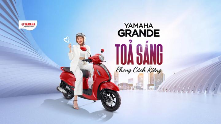 Yamaha Grande phiên bản đặc biệt hoàn toàn mới. (Ảnh: Yamaha)