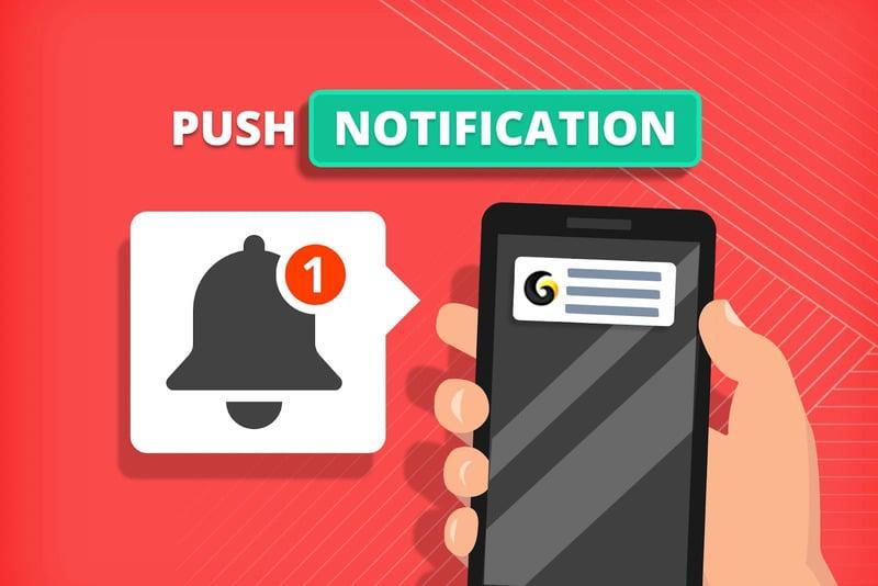 Thông báo đẩy là các tin nhắn ngắn được gửi trực tiếp từ ứng dụng hoặc trang web