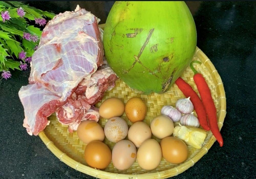 Nguyên liệu làm thịt bò kho tàu