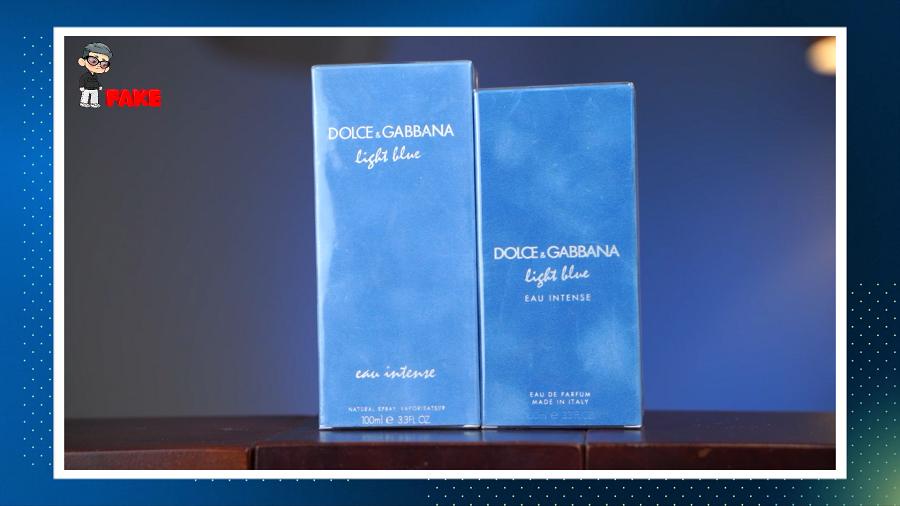 cách phân biệt nước hoa D&G Light Blue Intense nữ thật giả